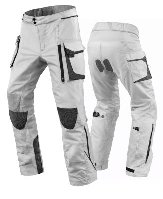 Premium Dynatech Grey Kevlar 17092:2020 Waterproof Mc Allvädersbyxa